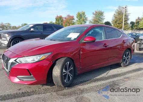2021 Nissan Sentra Sv Xtronic Cvt from USA, damaged, VIN 3N1AB8CV8MY209960
